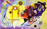 Wassily Kandinsky Yellow Red Blue painting